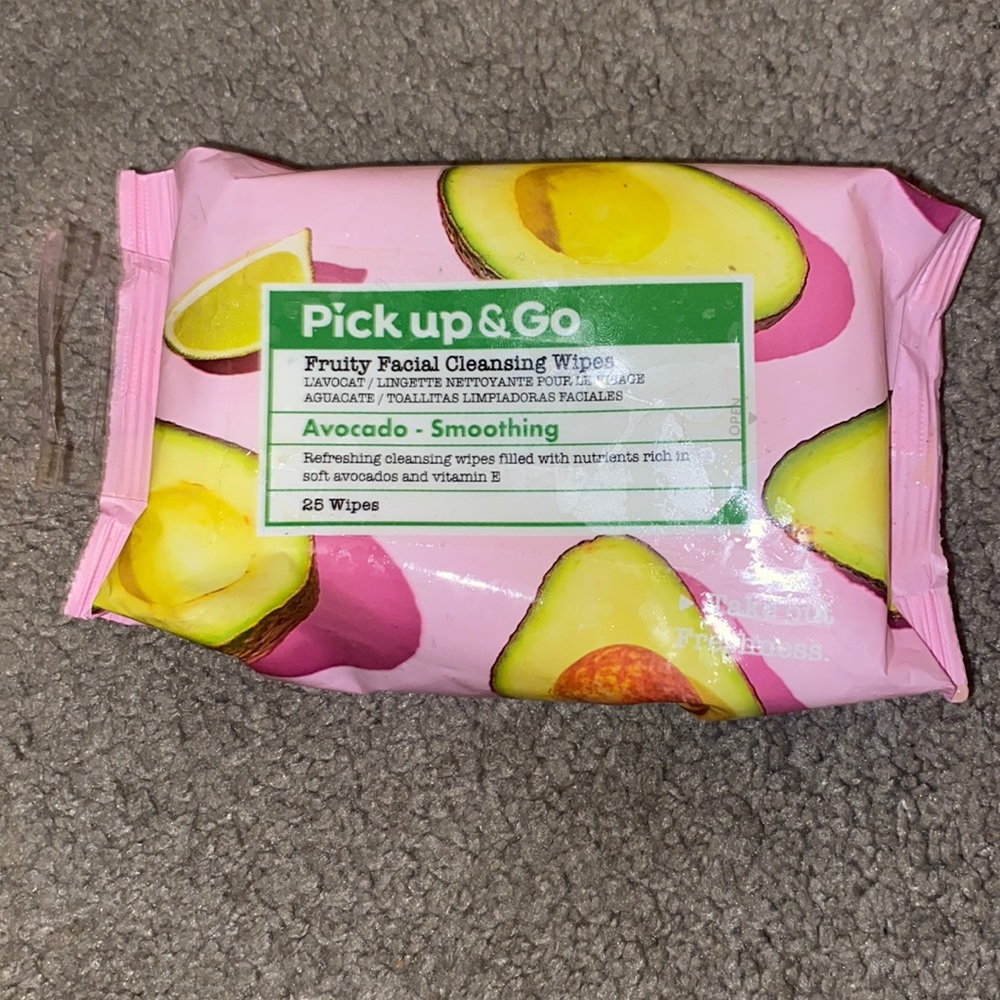 Pick up & go Facial wipes